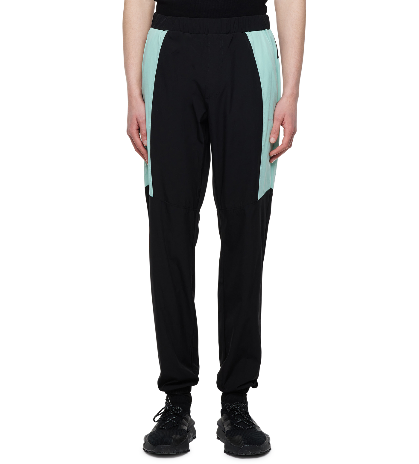 Sportswear Trackpants Black/ Light Green