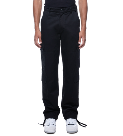 Four Cargo Pants Black