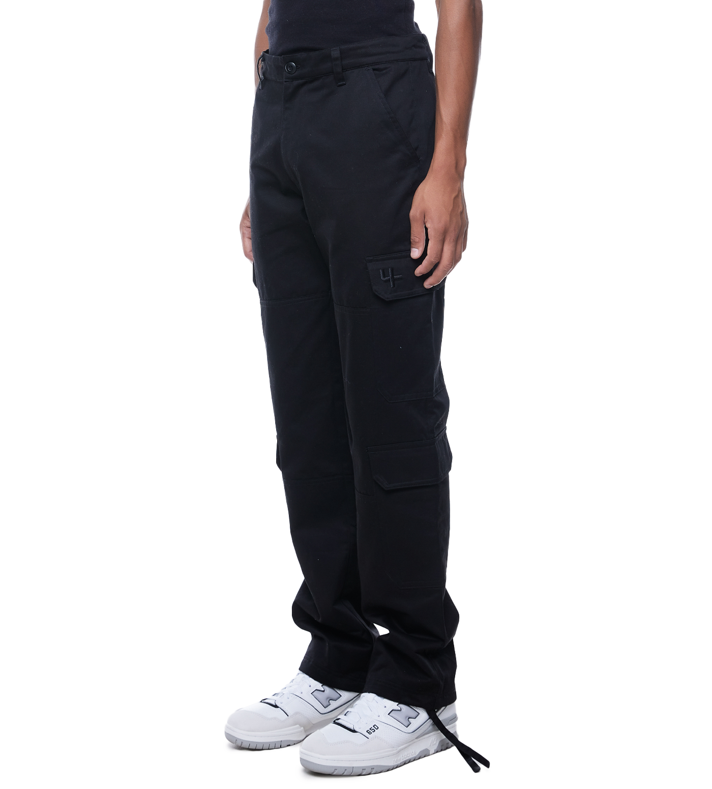 Four Cargo Pants Black