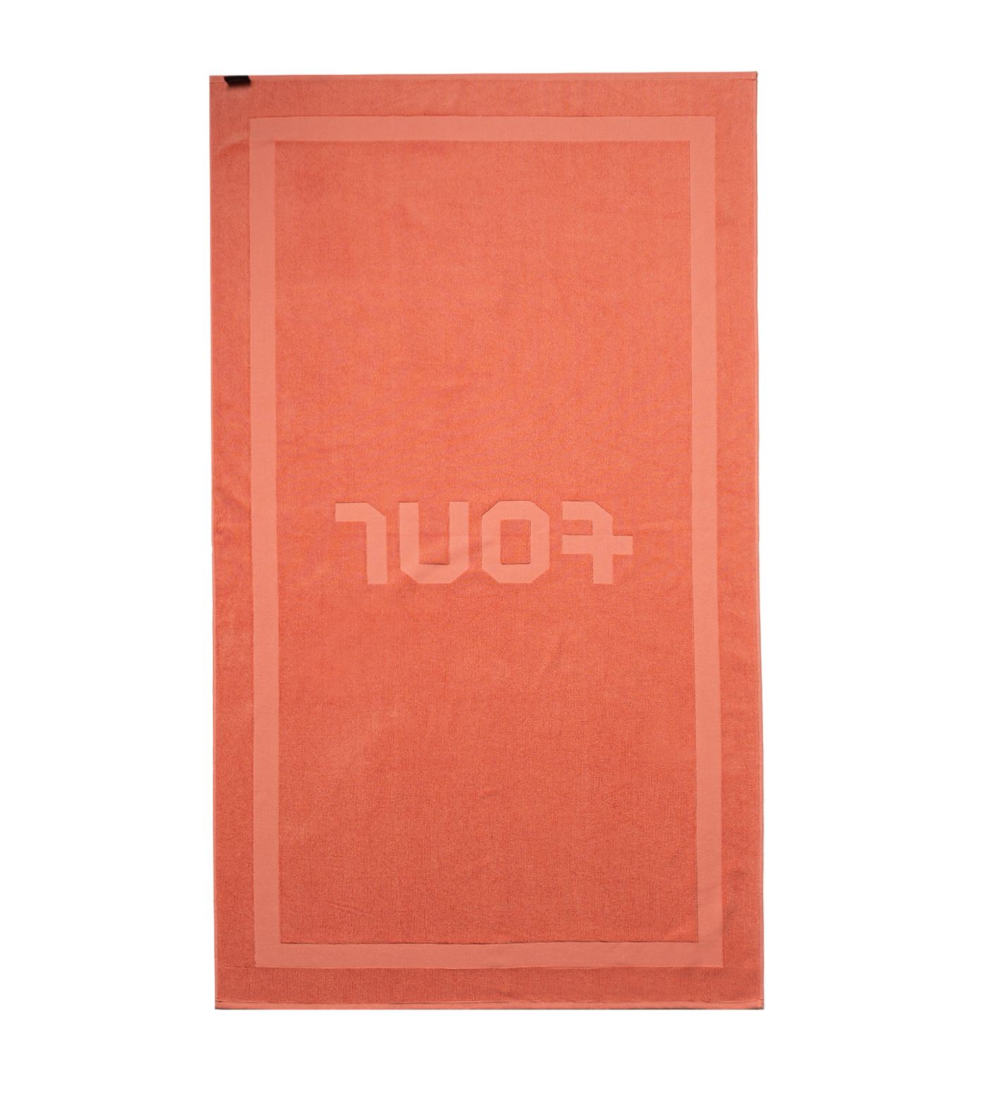 Logo Beach Towel Coral