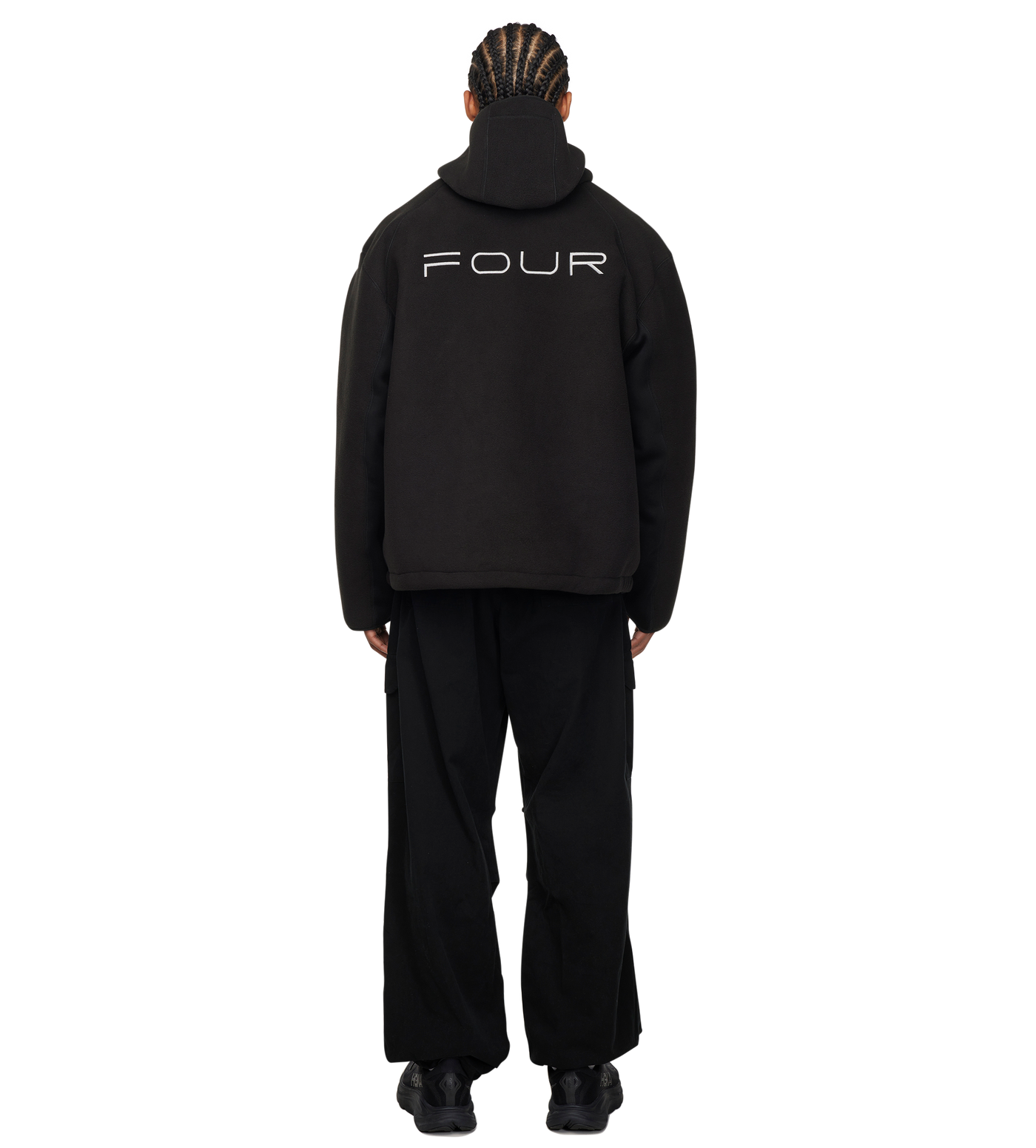 Sportswear Fleece Anorak Black