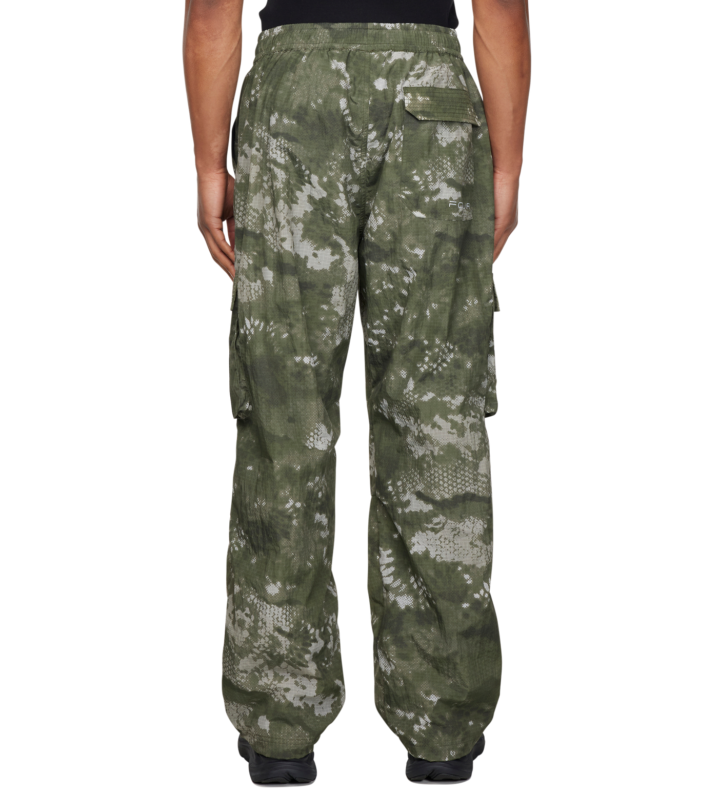Sportswear Windbreaker Pants Green Camo