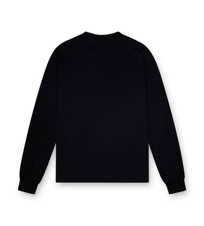 Logo Longsleeve Pocket T-shirt Black