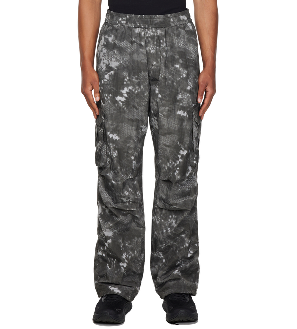 Sportswear Windbreaker Pants Grey Camo