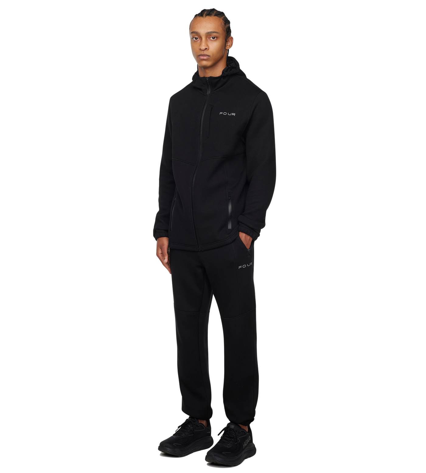 Sportswear Fleece Track Pants Black