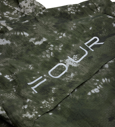 Sportswear Windbreaker Jacket Green Camo