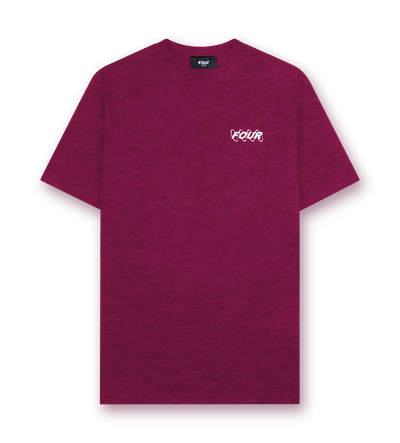 Circles Logo T-shirt Red Melange